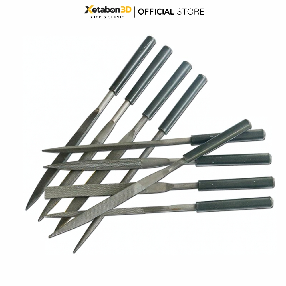 Bộ 10 cây dũa kích thước 3x140mm, đủ loại quy cách khác nhau (4)