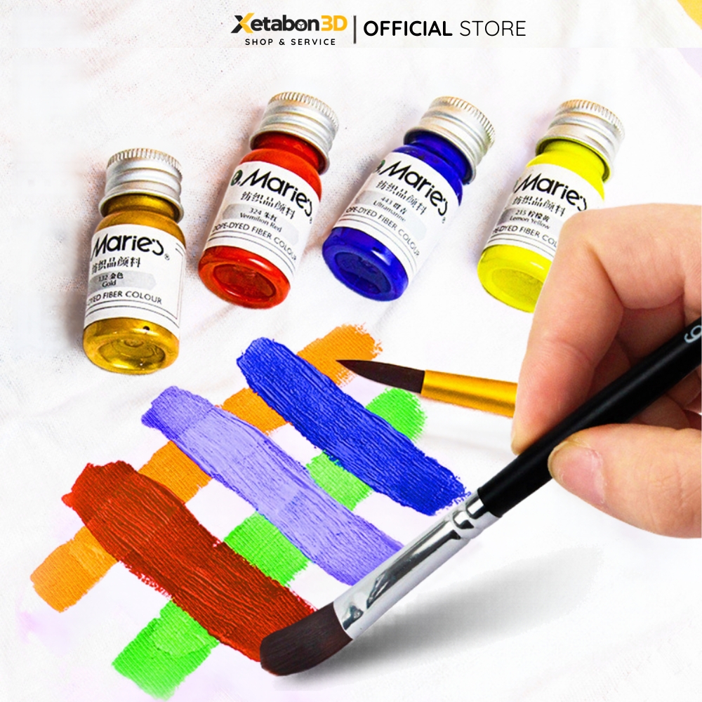 Bộ dụng cụ sơn màu cho mô hình 3D - Dùng cho mô hình nhựa PLA, ABS, Resin - Bộ kit DIY sơn mô hình búp bênhân vật để bàn (3)