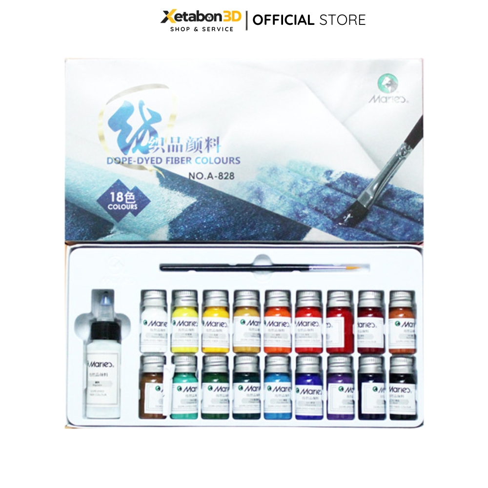 Bộ dụng cụ sơn màu cho mô hình 3D - Dùng cho mô hình nhựa PLA, ABS, Resin - Bộ kit DIY sơn mô hình búp bênhân vật để bàn (4)