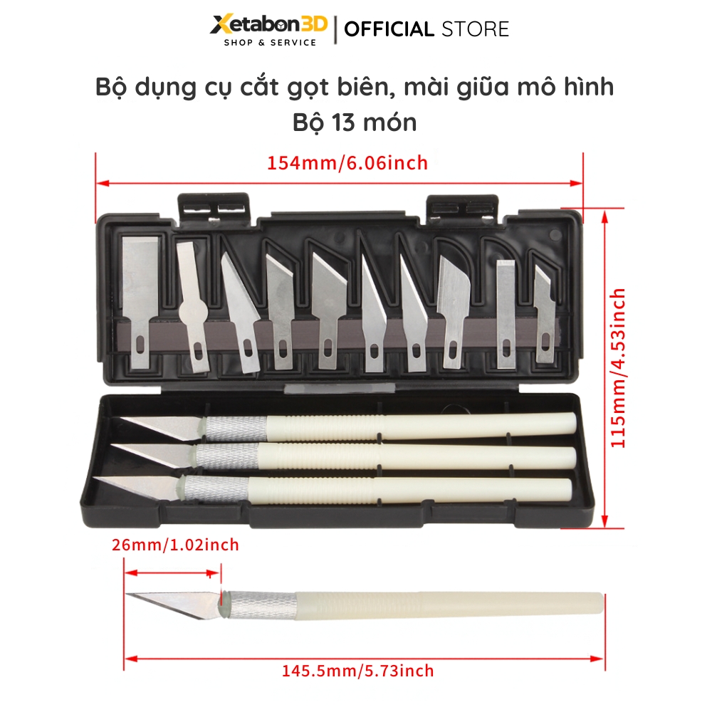 Bộ dụng cụ sửa chữa, mài giũa mô hình in 3D (2)